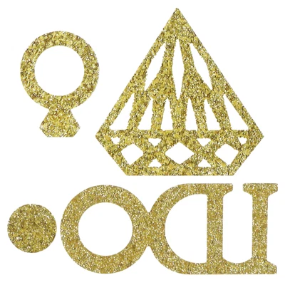 £9.47 • Buy 900PCS Gold Glitter Wedding Paper Confetti Engagement Party Table Decorations
