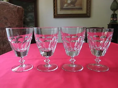 Set Of 4 Vintage 1960s Riedel Crystal Austria REGENCY 12oz Water Goblets 6 3/8  • $19.95