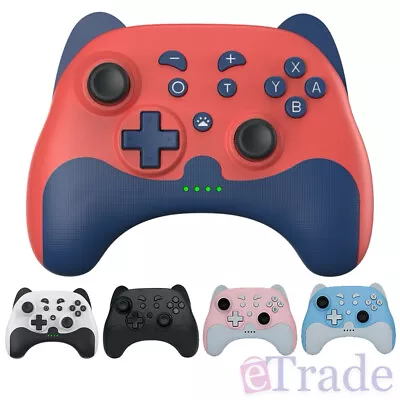 For Nintendo Switch Wireless Bluetooth Controller Mini Compact Pro Panda Design • $29.95