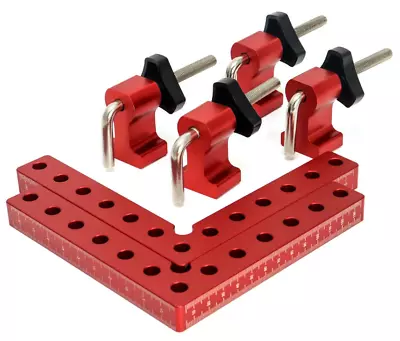 2Pcs 90 Degree Positioning Squares Right Angle Clamps Fixing Clamp • $24.99