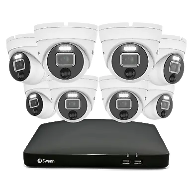 Swann 8 Camera 8 Channel 4K Ultra HD Indoor Outdoor Wired Surveillance DVR • $1099.95
