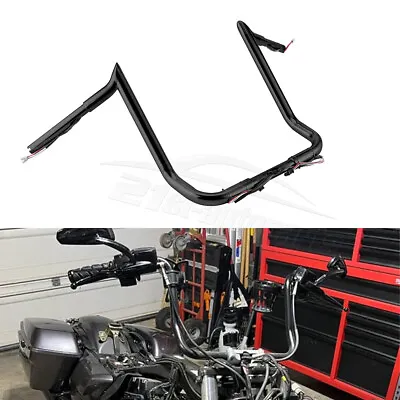 1 1/4  PRE-WIRED 14  Meathook Handlebars For Harley Electra & Street Glide 14-UP • $249.99