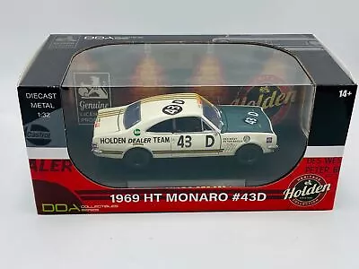 1:32 1969 Bathurst Peter Brock -- #43D Holden HT Monaro GTS -- DDA • $41.99