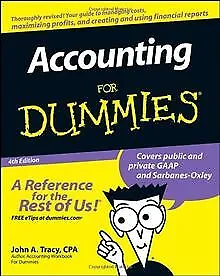 Accounting For Dummies (For Dummies (Lifestyles Paper... | Book | Condition Good • £4.57