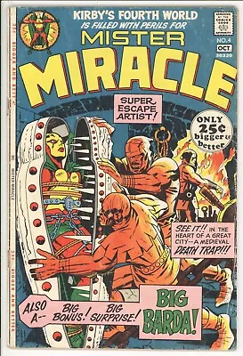 MISTER MIRACLE  4  GD/2.0  -  Affordable 1st Appearance Barda! • $28.99