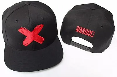 BANNED X Retro 1 SNAPBACK HAT To Match With Air Jordan 1 Retro 1 Red Bred Shoes • $19.99