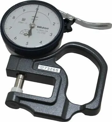 Mitutoyo 7326A Dial Thickness Gage 0-.05  Range .0001  Graduation • $275