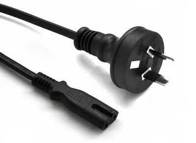 $5.90 • Buy Power Cable - Infinity Cord (IEC C7 APPLIANCE POWER CORD) 2 Pin Australian Plug