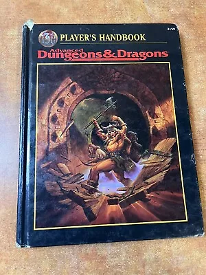 Advanced Dungeons & Dragons Players Handbook 2nd Printing 1995 AD&D 2159 TSR • $29.43