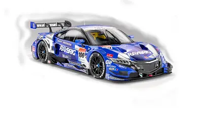 1:10 RC Clear Lexan Body Shell Raybrig Honda NSX - Acura NSX Suit Tamiya Etc • $42.42