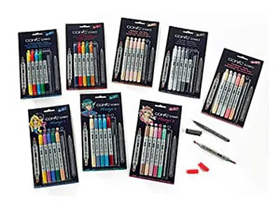 Copic Ciao 5+1 Marker Set - Choose Brights Hues Pastels Skin Grey Manga Stamping • £21.49