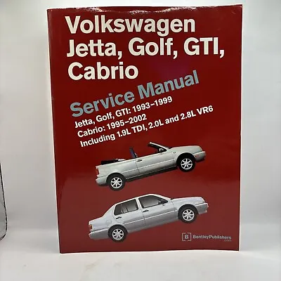 Bentley Diagram Repair Service Manual For Volkswagen Jetta Golf GTI 1993-1999 • $99