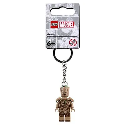 LEGO Marvel Super Heroes Groot Minifigure Keyring LEGO Keychain 854291 • £8.45