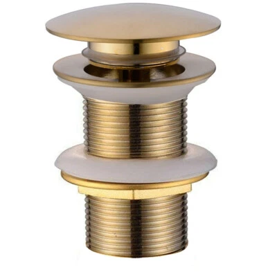 £11.91 • Buy Bathroom Bath Plug Brass Pop Up Sink Basin Waste Slotted Unslotted Click Clack