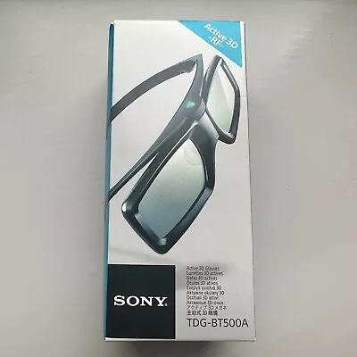 £79 • Buy SONY Active 3D RF Glasses TDG-BT500A For Sony/Other  3D TV Projectors