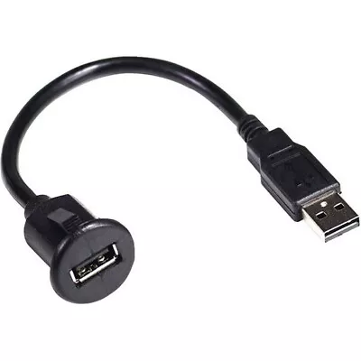 PAC USBDMA6 6Ft USB Extension Cable W/ Dash Mount Bracket • $22.18