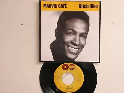 '💥 Marvin Gaye ' Hit 45 + Picture  [hitch Hike]  1963 !💥 • $12.99