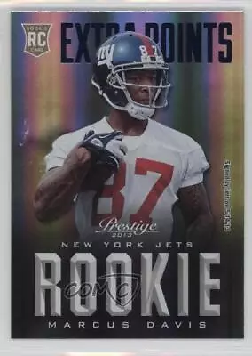 2013 Panini Prestige Rookie Extra Points Blue Marcus Davis #259 Rookie RC • $1.39