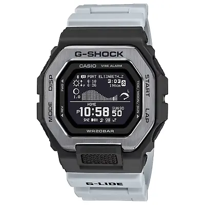 Casio G-shock Gbx-100tt-8 G-lide Bluetooth Grey Black Digital Watch • $149.50