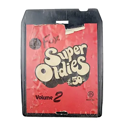 Super Oldies Of The 50's Vol. 2 8-Track Tape TOP-50-2 Trip Untested • $5