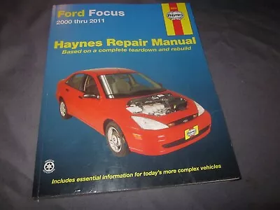 $11.99 • Buy Haynes FORD FOCUS 2000 Thru 2011  REPAIR MANUAL #36034