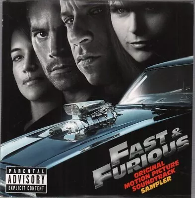 Fast And Furious Original Motion Picture Soundtrack Sampler CD Europe Star Trak • £6.89