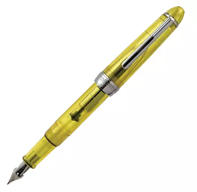 Monteverde Monza ID Fountain Pen Flex Nib Yellow New In Box • $19.95