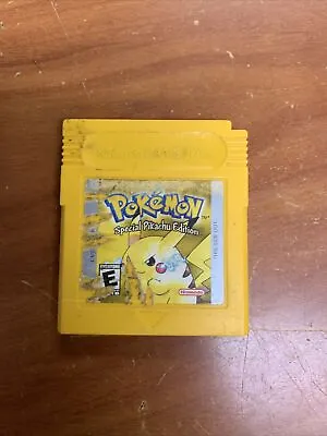 $44.95 • Buy Pokemon Yellow: Special Pikachu Edition (Game Boy) Authentic  See Description