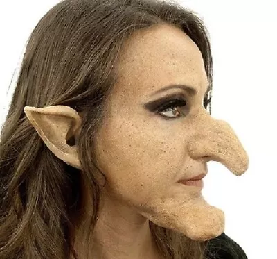 Witch Prosthetic Ears Latex Ear Applications Halloween Woochie FX Makeup WO651 • £21.99
