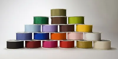 MAY ARTS 38mm FAUX SILK RIBBON! Sold By The Metre Or By The 45.7m Roll • £35.99