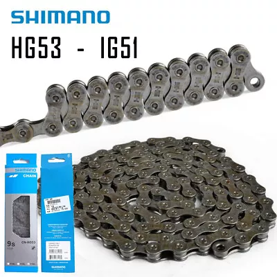 116 Links 7/8/9 Speed Bicycle Chain Mountain Bike MTB Deore Chain HG53-51 + Tool • $19.99