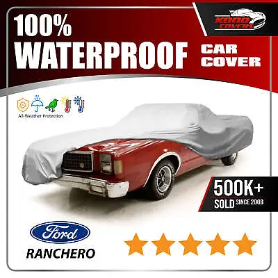 Ford Ranchero 6 Layer Car Cover Fitted Outdoor Water Proof Rain Snow Sun Dust • $55.95