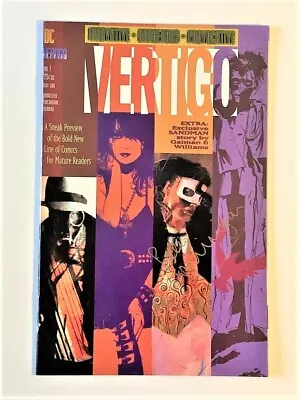 $30 • Buy Vertigo Preview #1 1992 Feb. 1993 DC, Exclusive Sandman Story SIGNED BY ARTIST