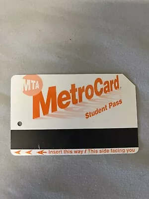 NYCT MTA MetroCard - Student Pass K-6 • $9.99