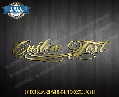 Custom TATTOO Windshield Decal Car Truck SUV Window Sticker Banner JDM Muscle #D • $13.99