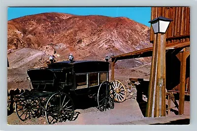 Buena Park CA Horse Drawn Hearse Knotts Berry Farm California Vintage Postcard • $7.99