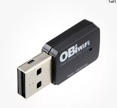 POLYCOM OBi OBiWiFi5G Wireless-AC USB Adapter 1517-49585-001 Open Box • $24.99