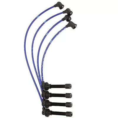 For Honda D16Y8 D16Z6 Engine New NGK Blue Spark Plug Wire Set HE76 • $75.24