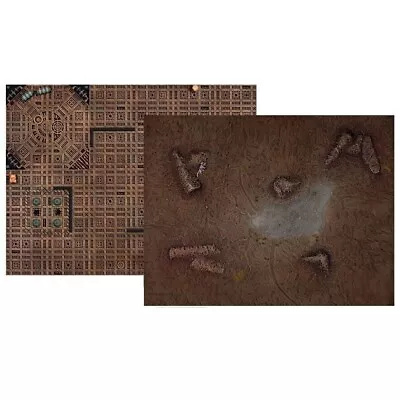 War Hammer 40k - Starter Set Double Sided Gaming Mat • £4.99