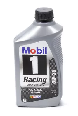 Mobil 1 0W30 Racing Oil 1 Qt Mob102622-1 • $35.53