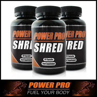 £38.97 • Buy Power Pro Nutrition SHRED X3 | Fat Burner Weight Loss |
