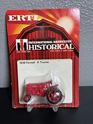 Vintage 1/64 Ertl 1939 Farmall H Historical Series Tractor Toy • $15.99