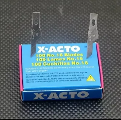 X-ACTO® No. #16 Bulk Pack 100 Blades For X-Acto Knives For Cell Phone Repair • $24.95