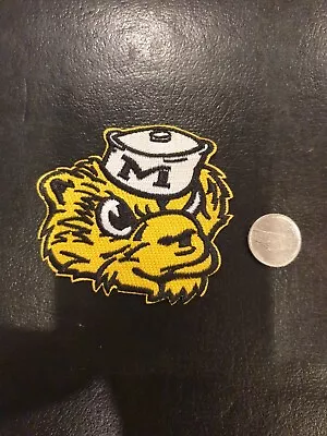 $5.99 • Buy The University Of Michigan Wolverines  Embroidered Iron On Patch 3  X 2.75 