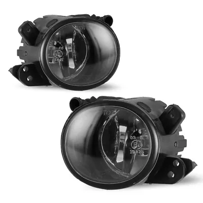 Fog Lights For Mercedes Benz M-Class Driving Bumper Lamps Glass Clear Lens Pair • $31.99