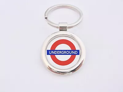 London Underground Stations Tube Line Tfl Railways Keyring Key Fob Chain • £4.99