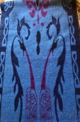 MOLINA JIMMY HOURIHAN Scarf Multicolor Celtic Design New WOT Fringes • $30