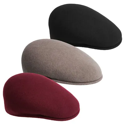 Kangol Flat Cap Style 504 With Kangaroo Logo • $44.96