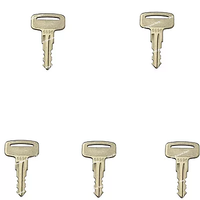 5x 6896 Manitou Clarke Linde Polaris Ignition Keys Landpride Zero Wacker Neuson • $9.95