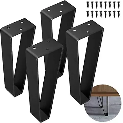 Metal Furniture Legs (4pcs-8 Inch) Table Legs Coffee Solid Steel With New Mo... • $35.17